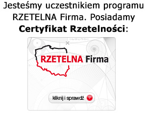 Certyfikat Rzetelności